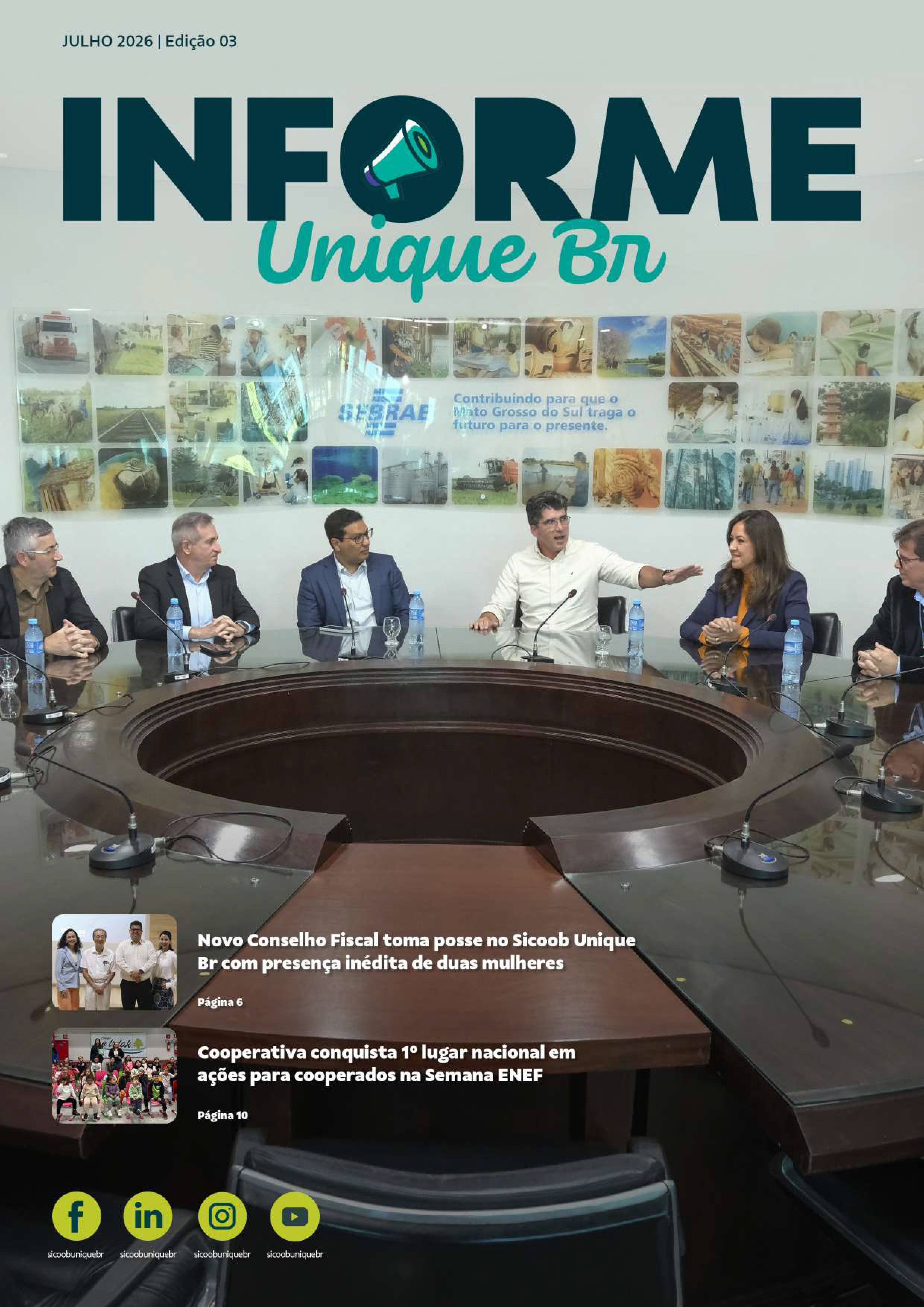 Capa de Informe Unique Br 3ª Edição