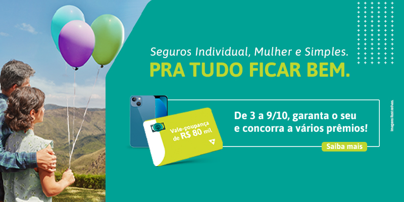 Outubro Rosa e Novembro Azul: Sicoob sorteia prêmio para quem contratar seguro de vida e apoiar o Hospital de Amor