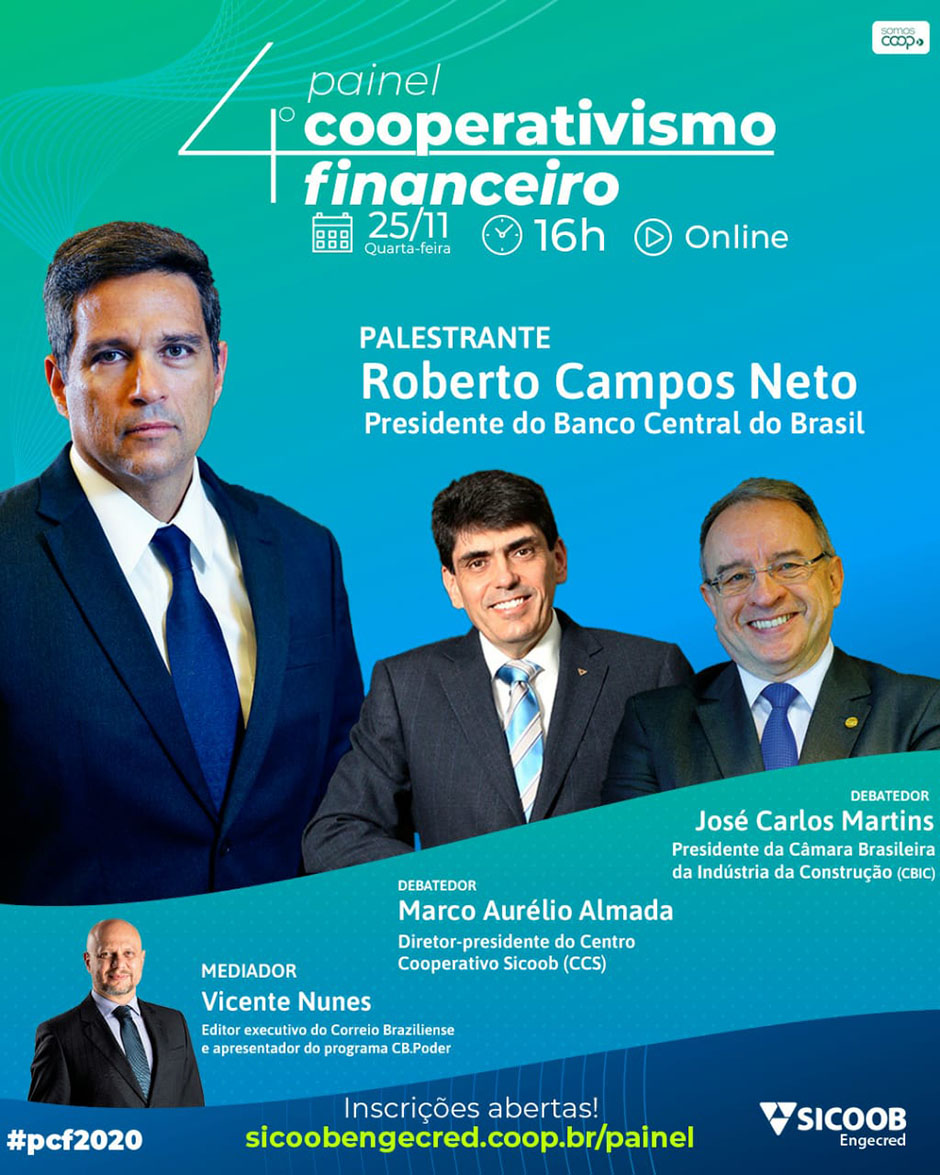 Inscrições para o 4º Painel Cooperativismo Financeiro são abertas
