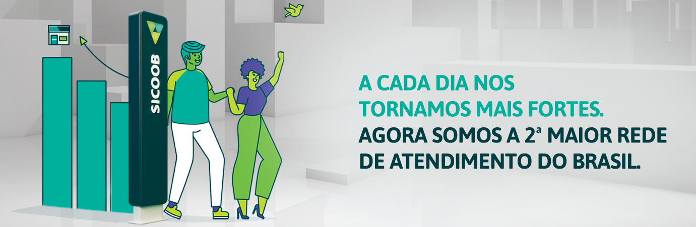 Expansão física do Sicoob leva a instituição ao segundo lugar no ranking do BC