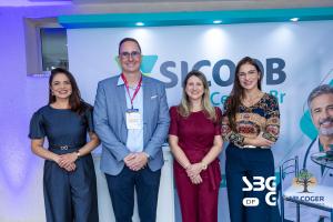 Sicoob UniCentro Br reforça compromisso com a saúde durante participação no 13º Congresso Centro-Oeste de Geriatria e Gerontologia