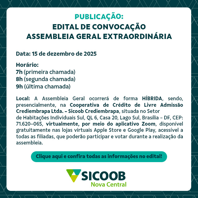 Edital de Convocação AGO 2025