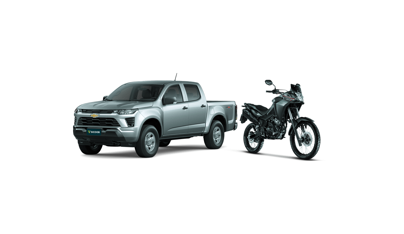 Caminhonete S10 e Honda Sahara