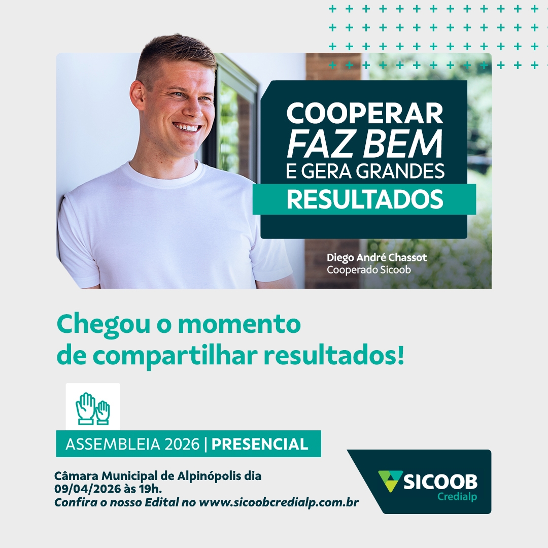 CONVITE ASSEMBLÉIA 2026 | PRESENCIAL