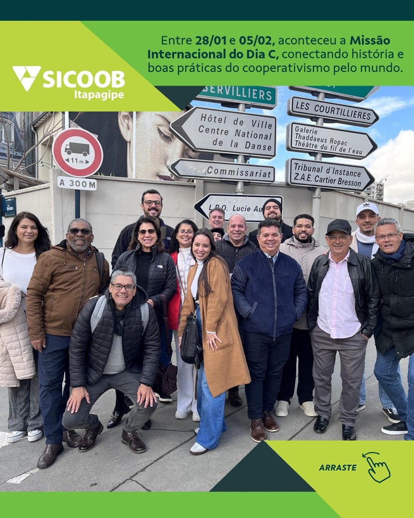 Sicoob Itapagipe presente na Missão Internacional do Dia C