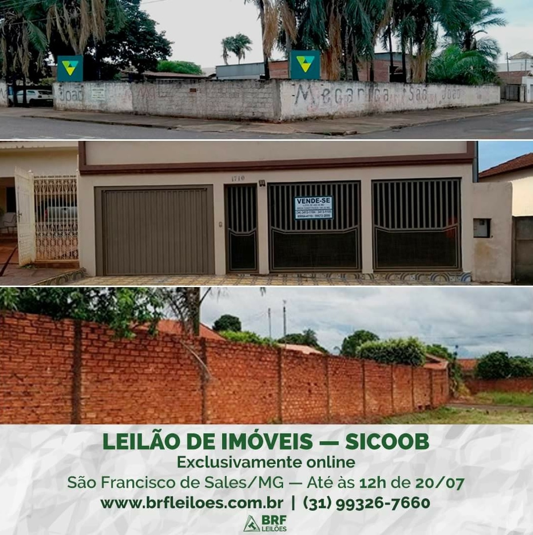 Leilão de Imóveis  - Sicoob Credisales