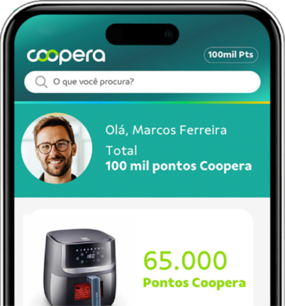 celular com app coopera