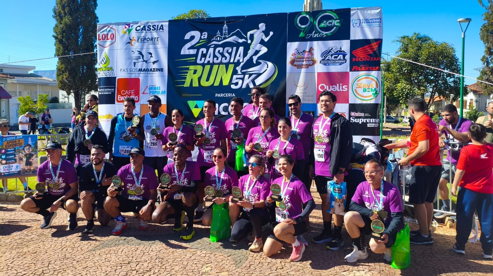 Atletas participam da  2ª Cássia Run 5K, 