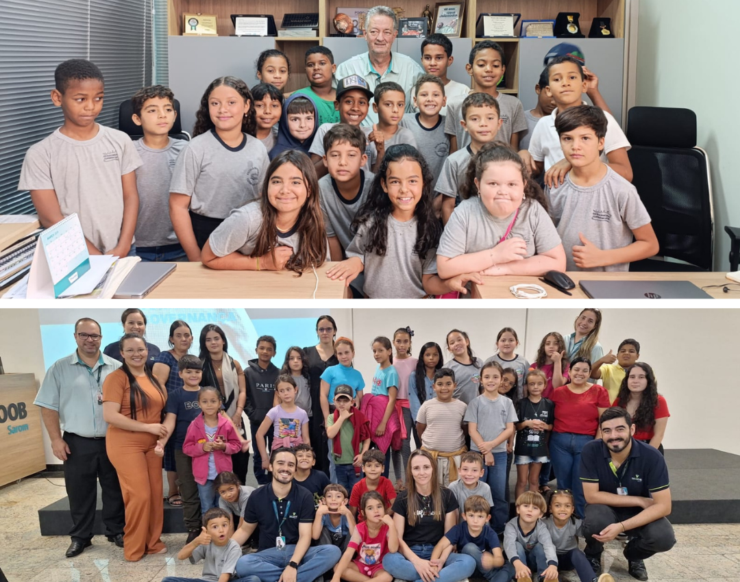 Estudantes das escolas de comunidades rurais de São Roque de Minas