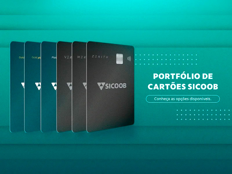 Perfis do portfólio de cartões Sicoob