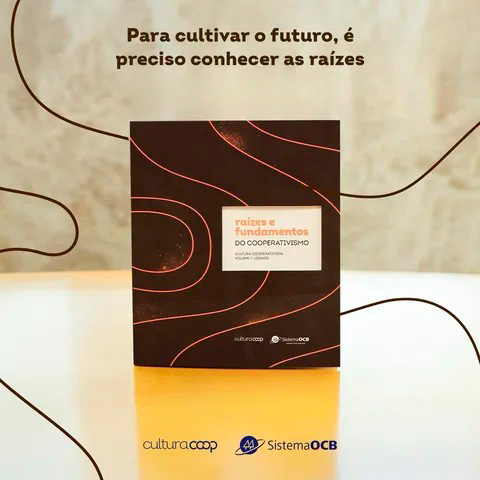 Capa do livro Raízes e fundamentos do cooperativismo