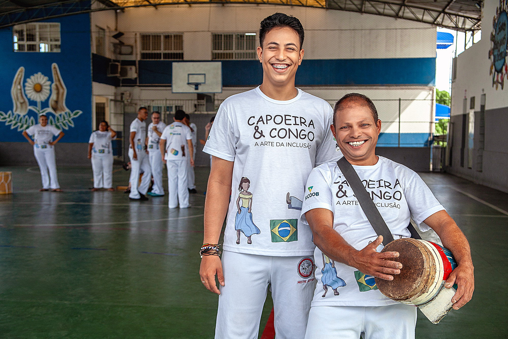 Dupla beneficiada pelo 7º Edital Social do Sicoob ES.