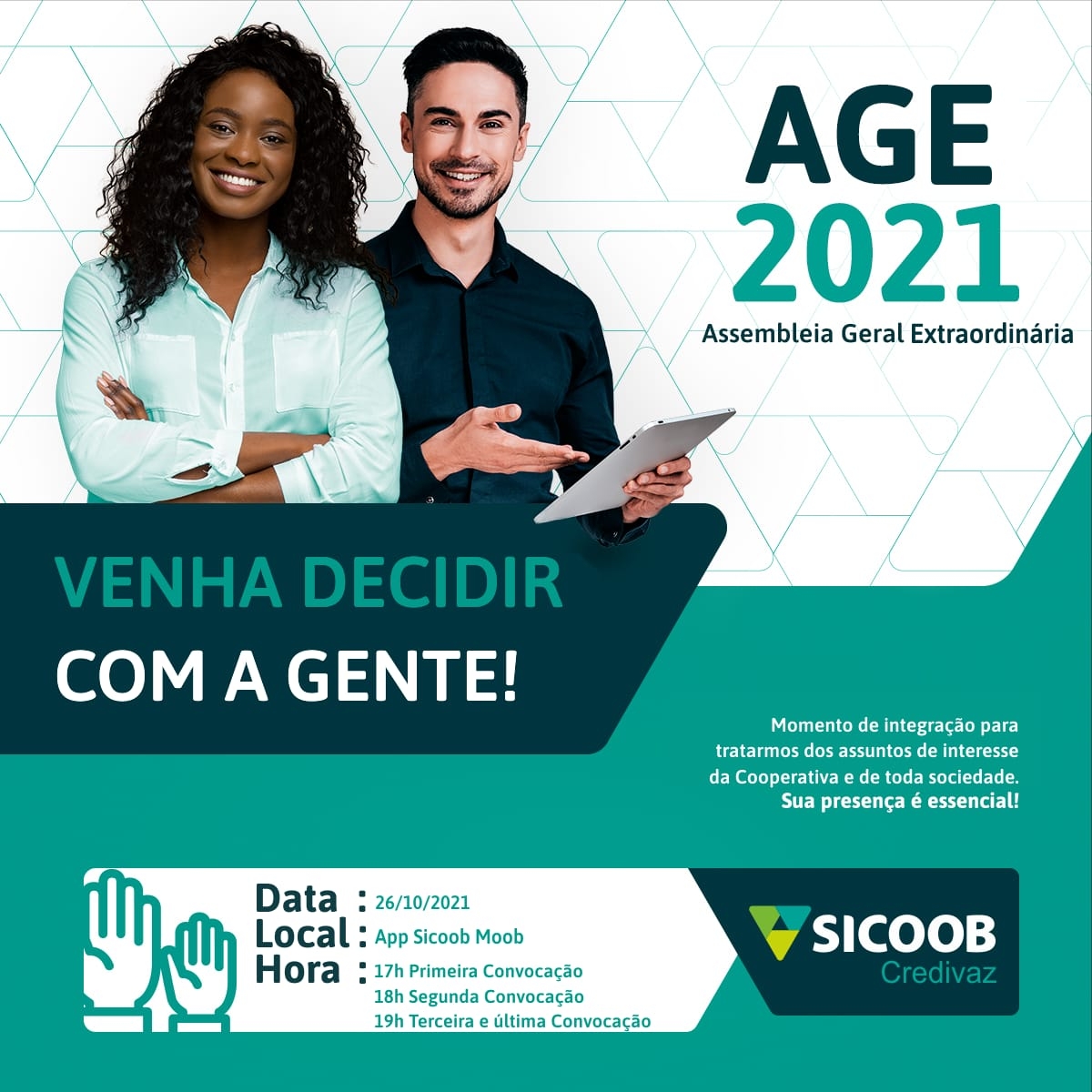 Arte da AGE: Por Carlos Daniel. 