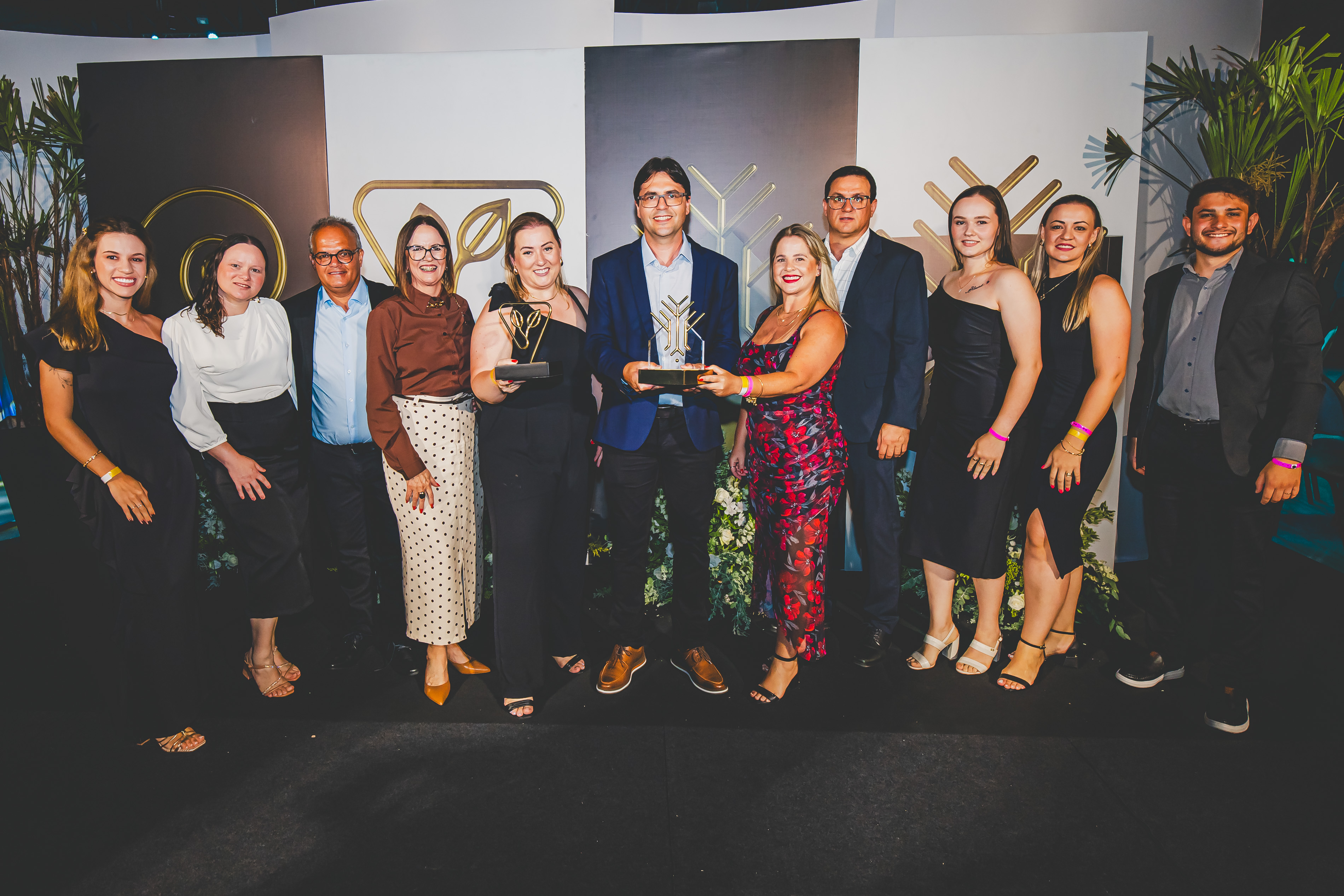 Premiações foram recebidas com alegria e sentimento de orgulho pela cooperativa