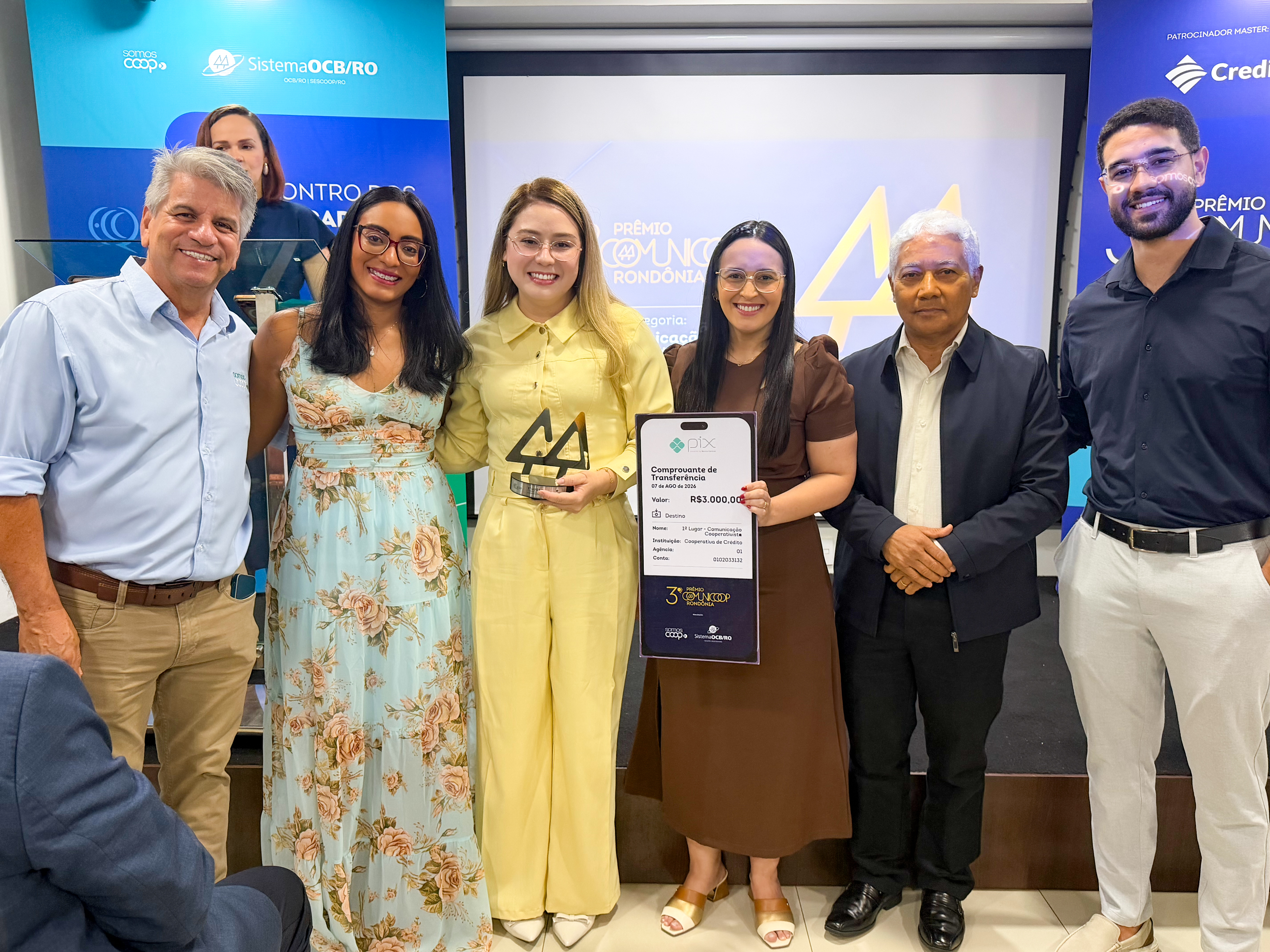 1º lugar na categoria Comunicação Cooperativista do Prêmio ComuniCoop Rondônia