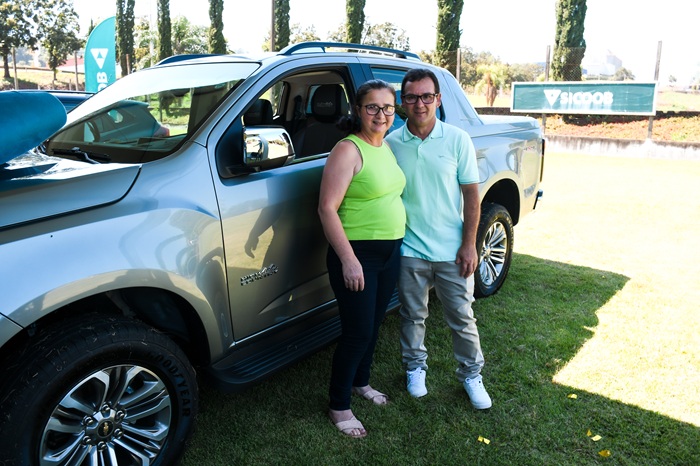 O Sicoob Creditaipu realizou, na manhã da última quinta-feira (26), a entrega dos prêmios do terceiro sorteio da campanha Escolha Premiada, em evento realizado, em Pinhalzinho/SC.