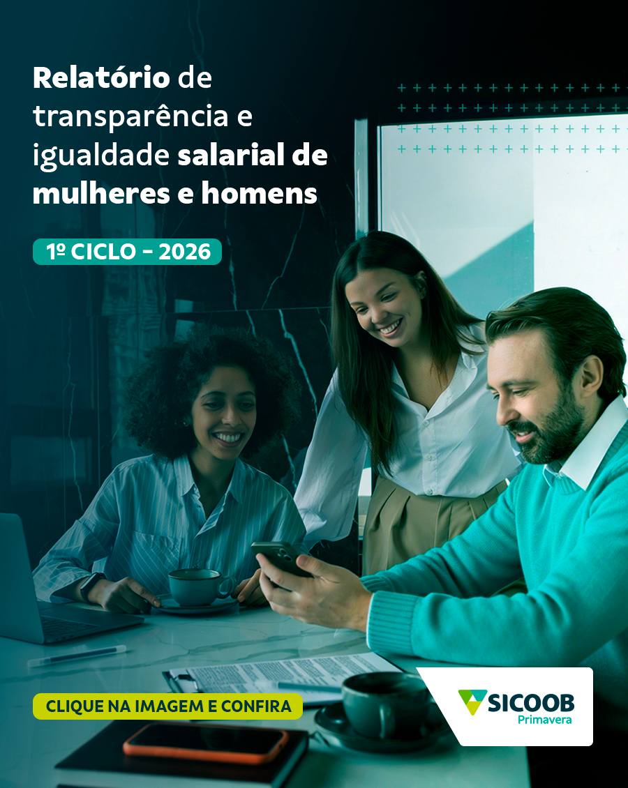 Relatório de transparência salarial do Sicoob Primavera