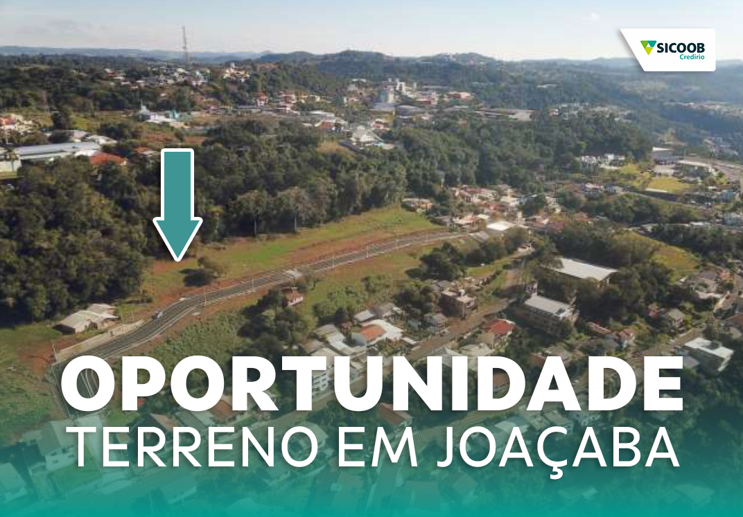 Vista aérea da localização do terreno.