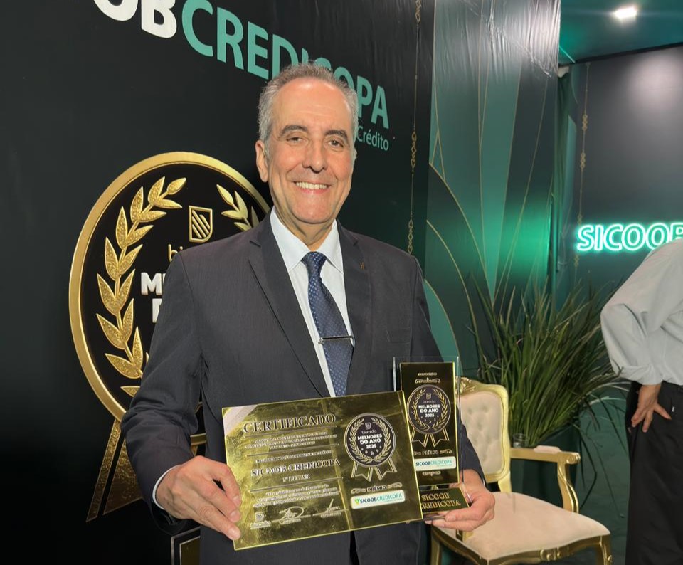 Sicoob Credicopa é eleita a Melhor Instituição Financeira no prêmio Melhores do Ano Paracatu