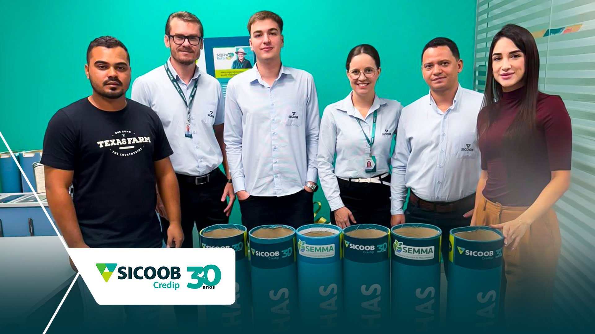 Gratidão a cooperativa Sicoob pelo projeto desenvolvido, com certeza um espaço para brincar, experienciar e aprender.