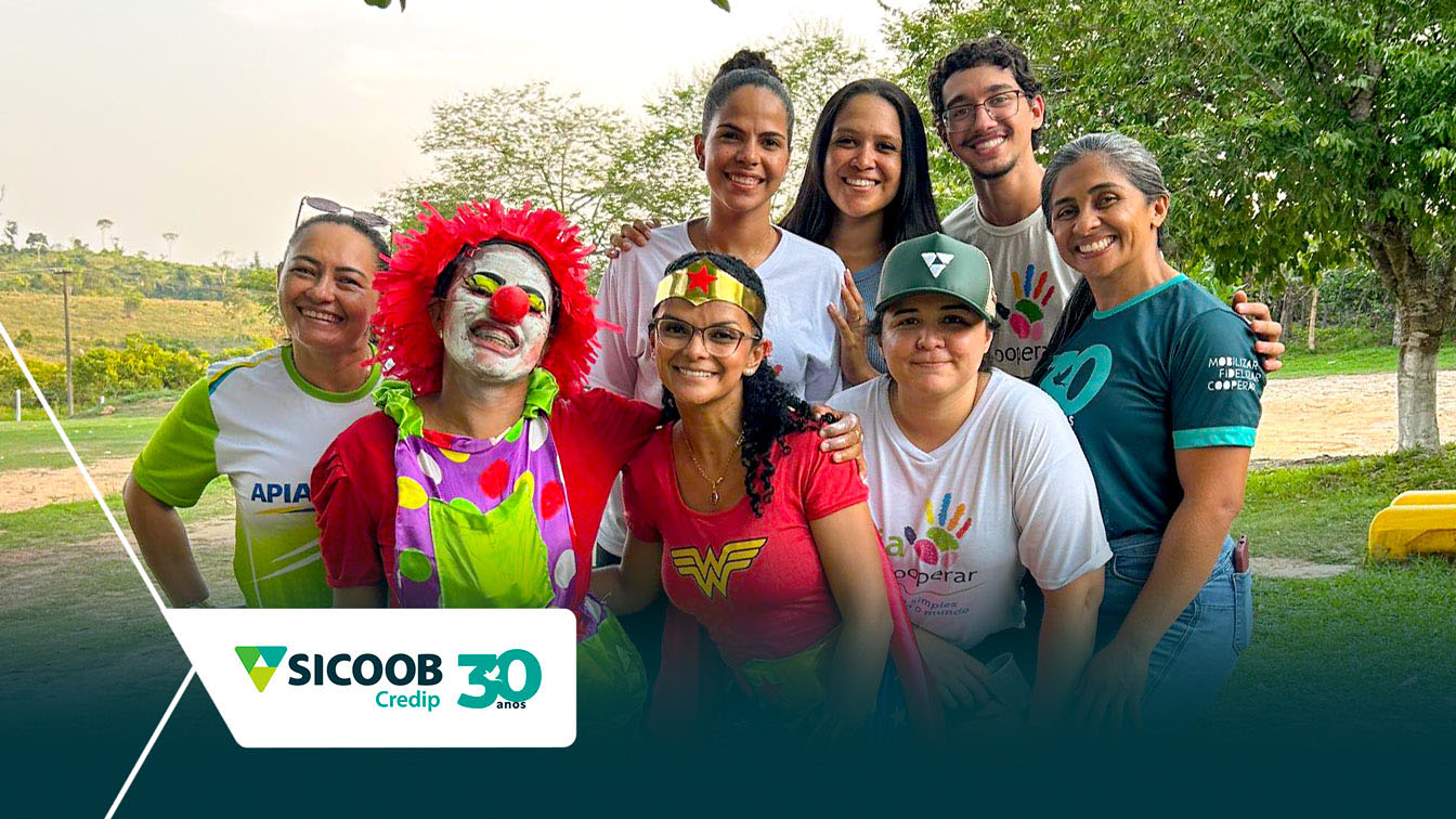 Iniciativas promovidas pel[HO1.1]os voluntários da Sicoob Credip levam diversão e aprendizado para crianças de diferentes municípios.