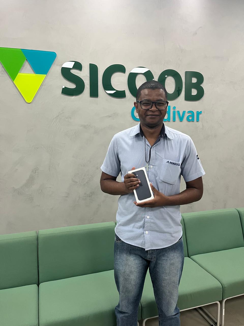 Representante da Cooperativa Minasul recebeu o prêmio