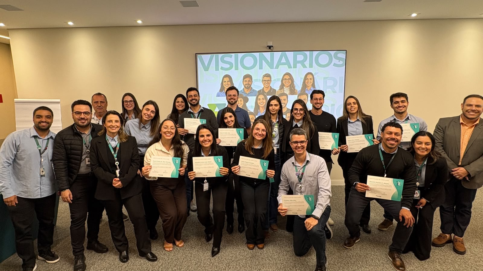 Encerramento do programa Visionários contou com palestras, certificados e muita emoção aos participantes