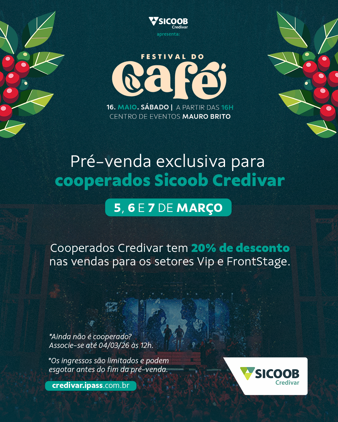 Divulgação oficial da Pré-Venda 