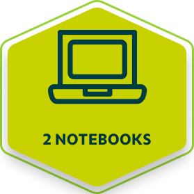 2 NOTEBOOKS