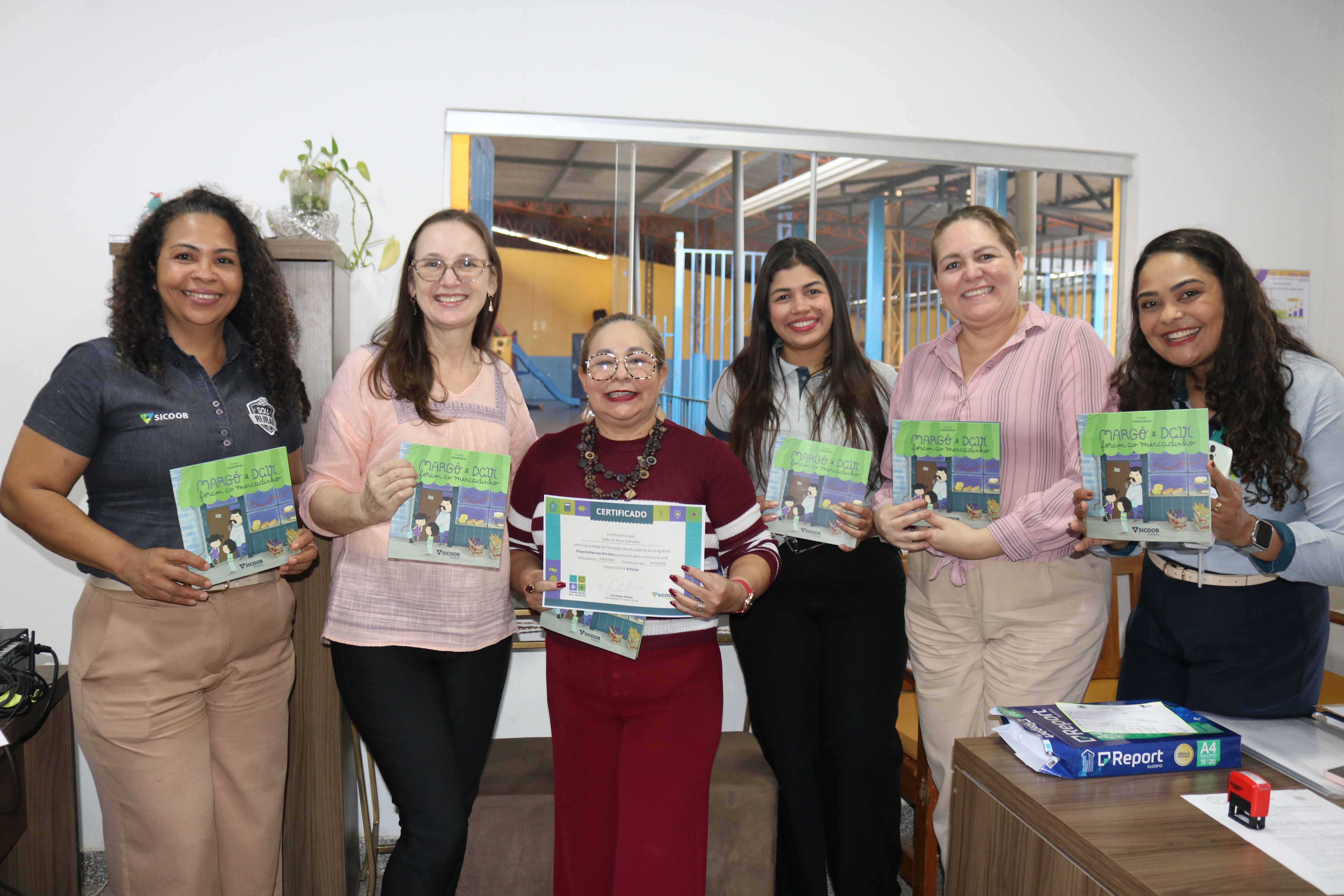Financinhas nas Escolas: parceria entre Sicoob Amazônia e Sicoob Norte promove educação financeira em Porto Velho (RO)