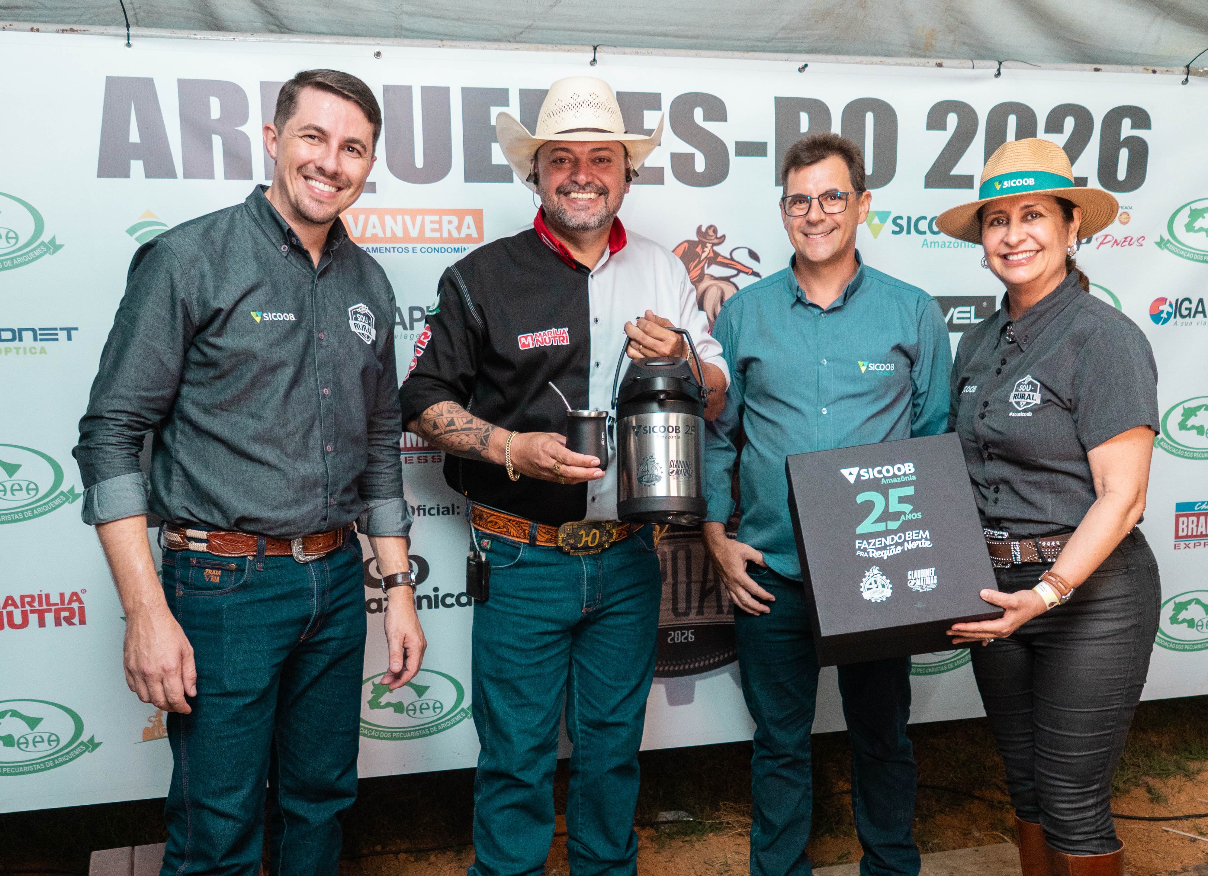 Sicoob Amazônia marca presença como Patrocinadora Master na 41ª Expoari em Ariquemes