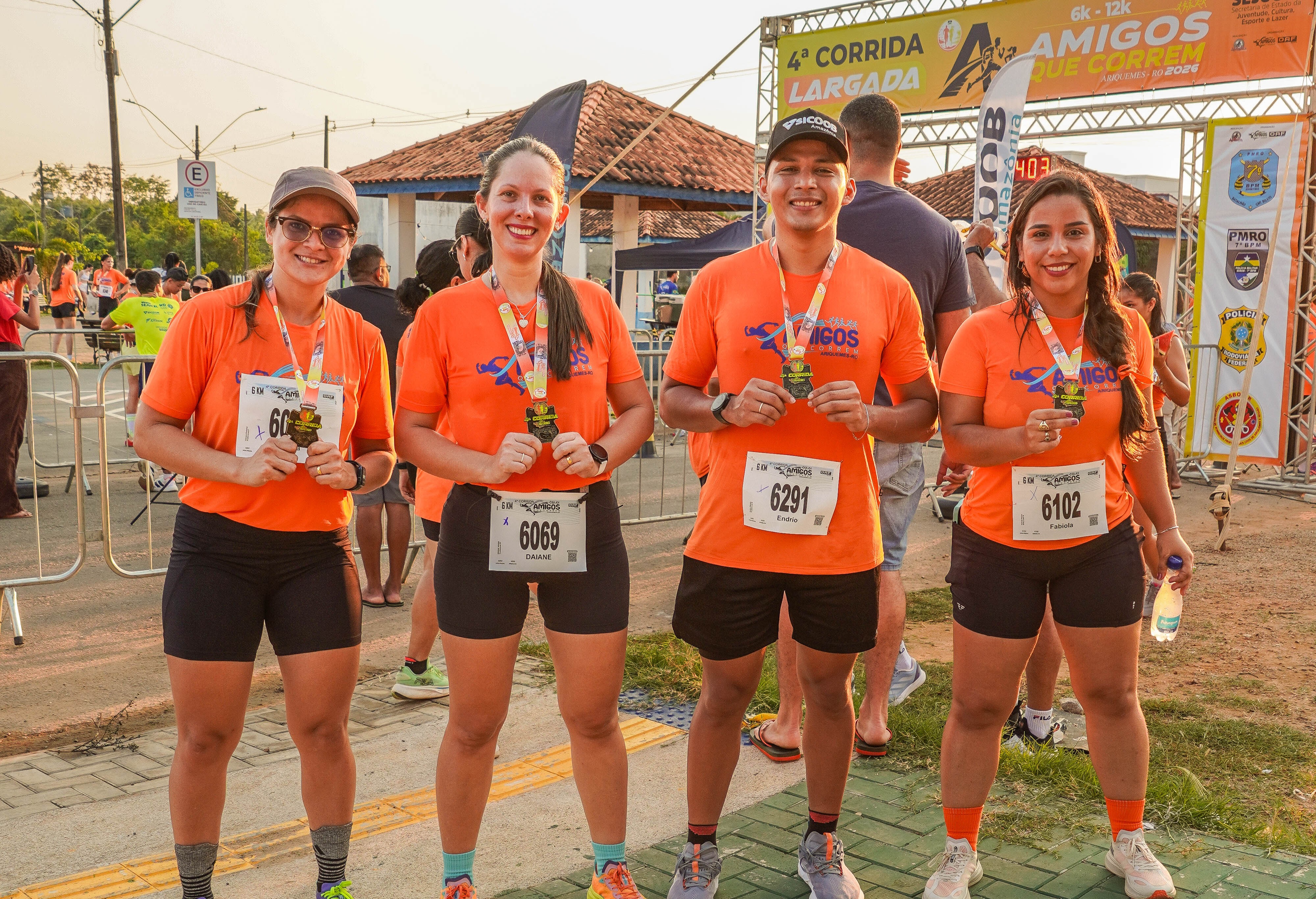 Sicoob Amazônia une cooperativismo e esporte com patrocínio da Corrida Amigos que Correm em Ariquemes, Rondônia