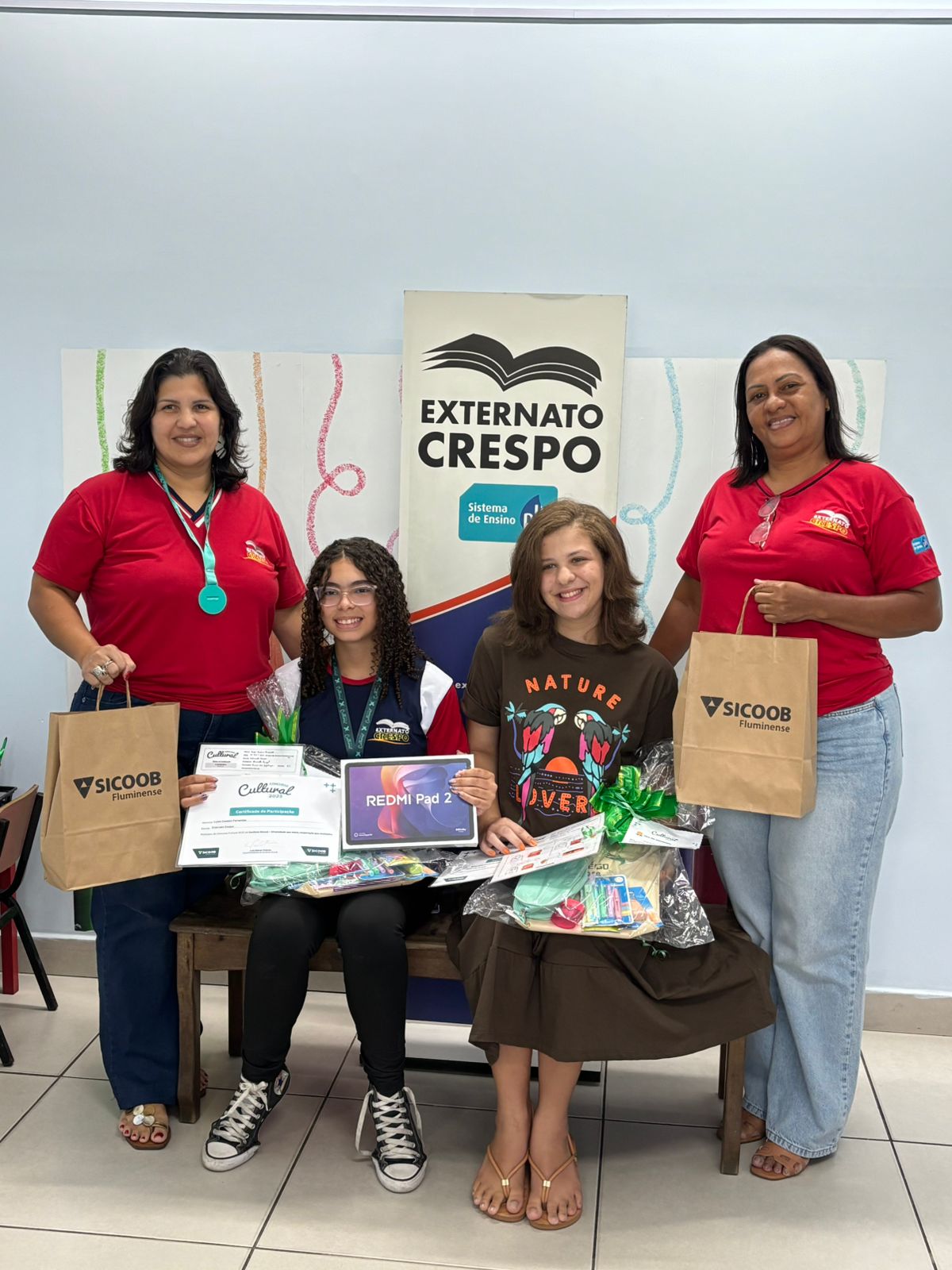 Vencedoras do Concurso Cultural 2025