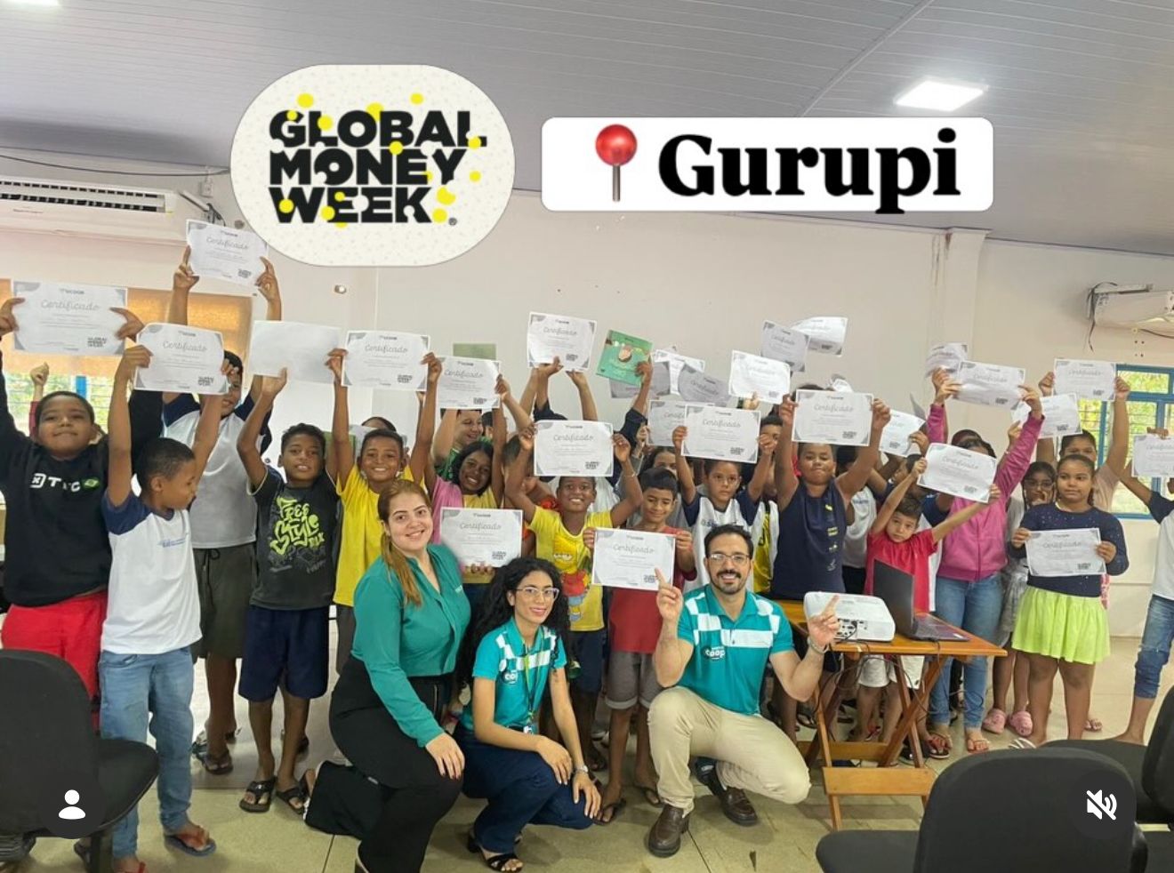 Sicoob Tocantins impacta centenas de alunos durante a Global Money Week