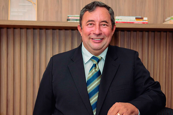 Presidente do Sicoob Potiguar, Custódio Arrais Neto, comemora os números conquistados em 2019