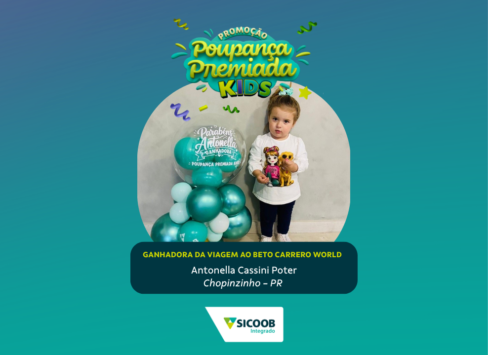 Ganhadora Poupança Premiada - Antonella Poter
