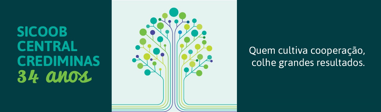 Sicoob Central Crediminas 34 anos 