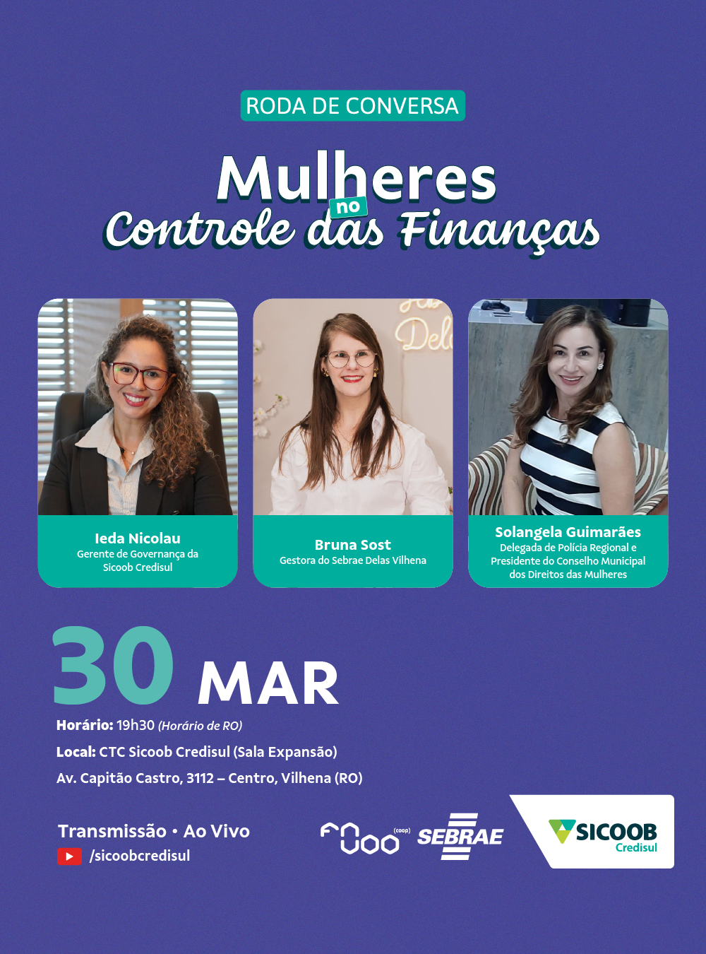 Roda de conversa - Mulheres