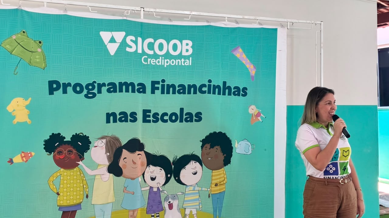 Sicoob Credipontal encerra Programa Financinhas nas Escolas em Ipiaçu