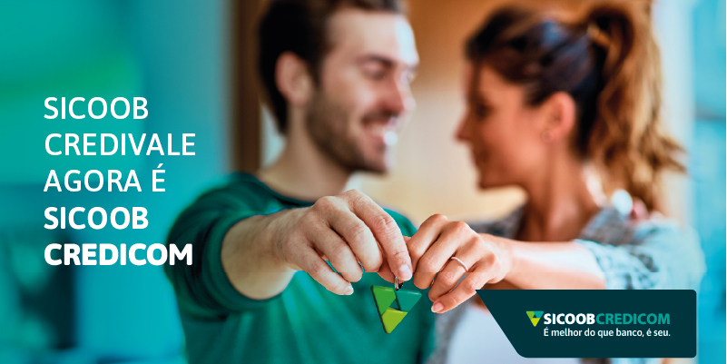 Sicoob Credivale agora é Sicoob Credicom!