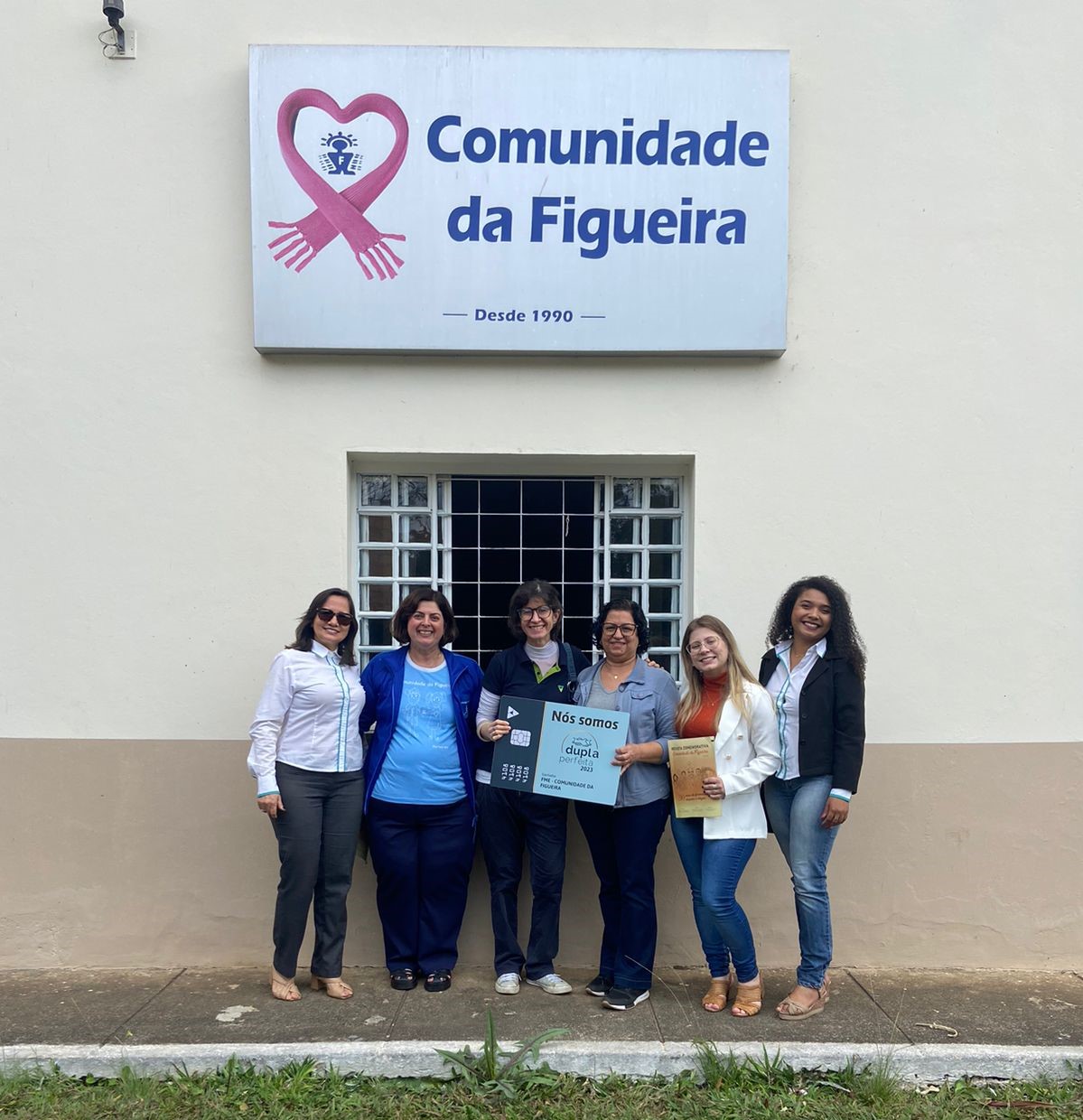 Sicoob Credimepi em visita a uma Dupla Perfeita Mariana 2023 - Comunidade da Figueira