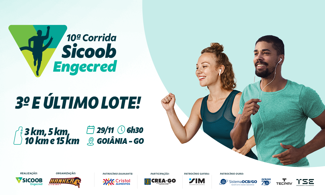 3º Lote 10ª Corrida Sicoob Engecred