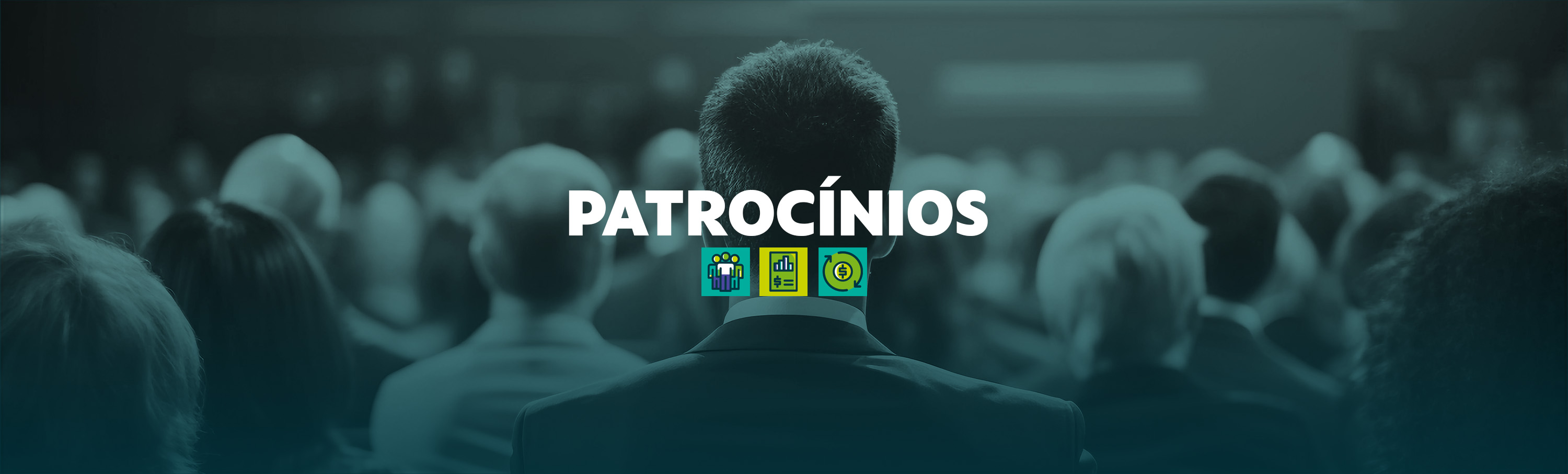 Cabeçalho da Página de Patrocínios