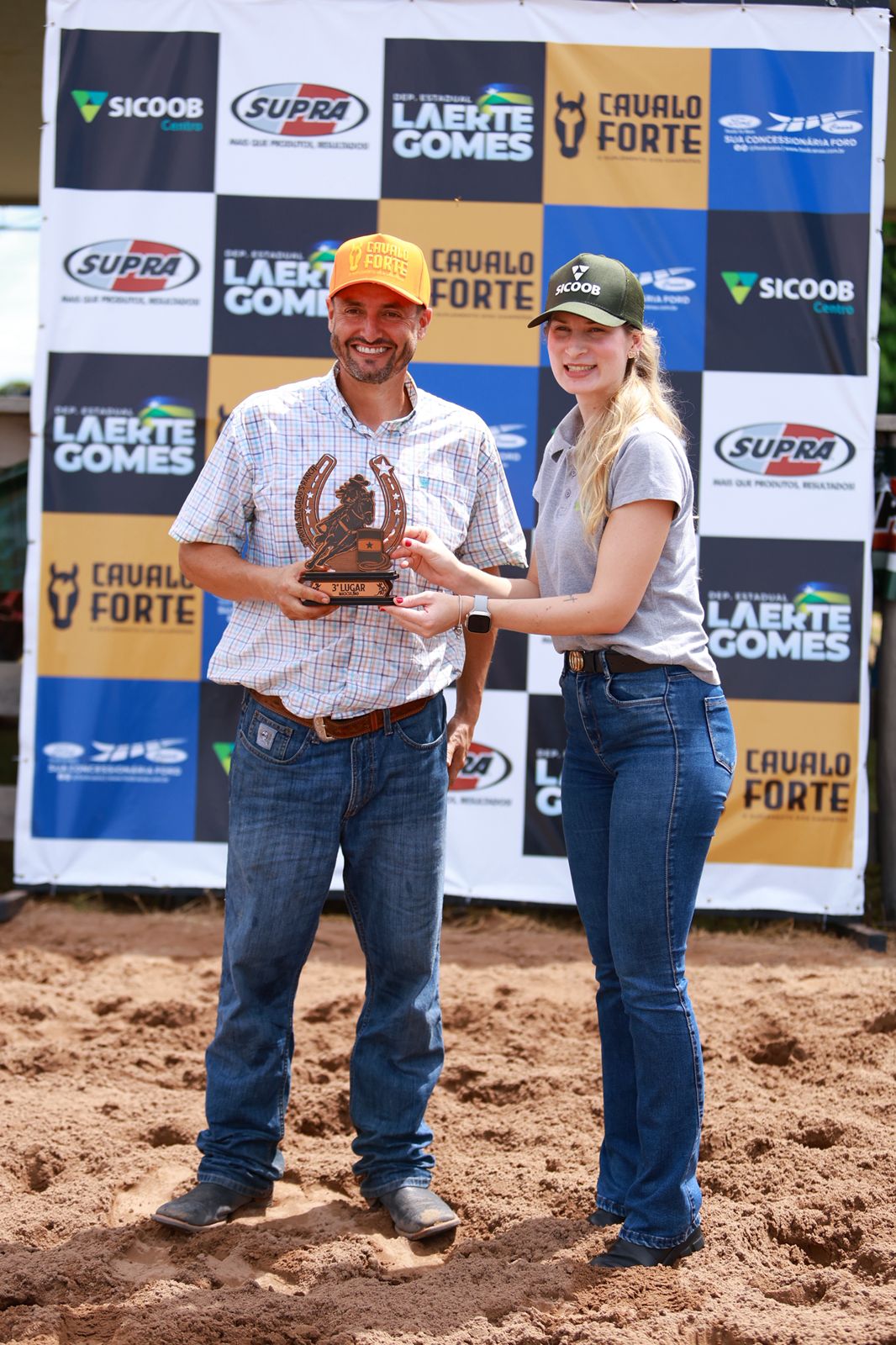 Entrega de troféu