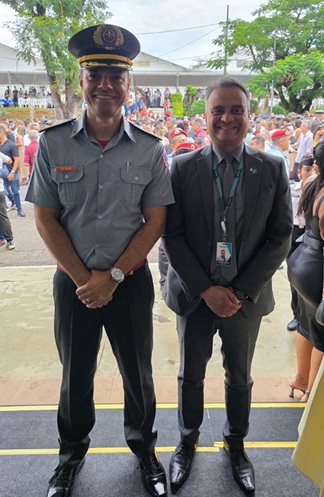 Sicoob Coopemg esteve presente na solenidade de formatura de 275 novos soldados do CBMMG, reforçando o apoio institucional a esta entidade