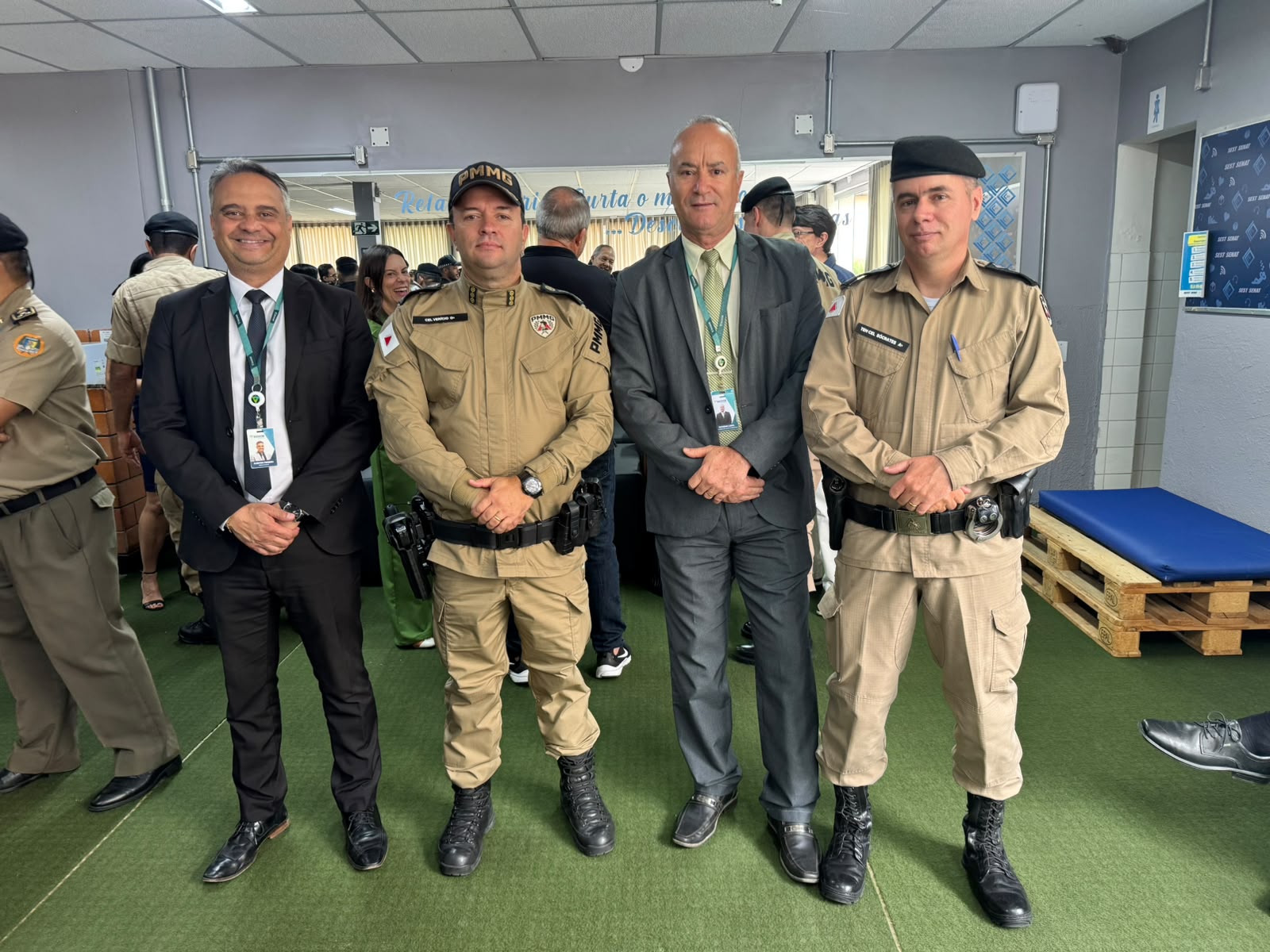 Sicoob Coopemg marca presença na Solenidade Conjunta de Transmissão e Assunção de Comando das Unidades da Segunda Região de Polícia Militar