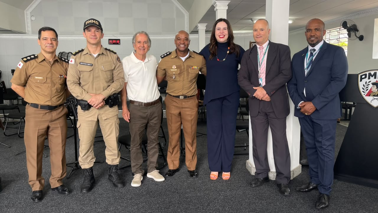 Sicoob Coopemg marca presença na Solenidade de Despedida do Maestro Capitão Marco Aurélio da PMMG