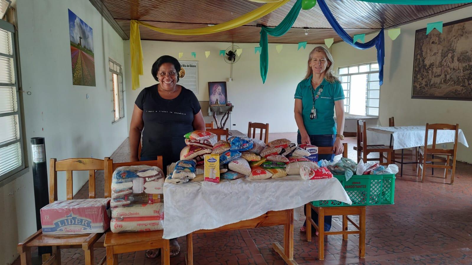 Entrega dos Alimentos