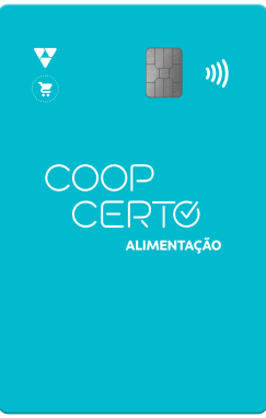 Cartão Coop Certo Alimentação