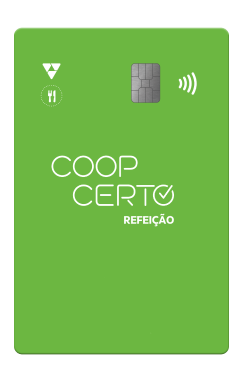 Cartão Coop Certo Refeição